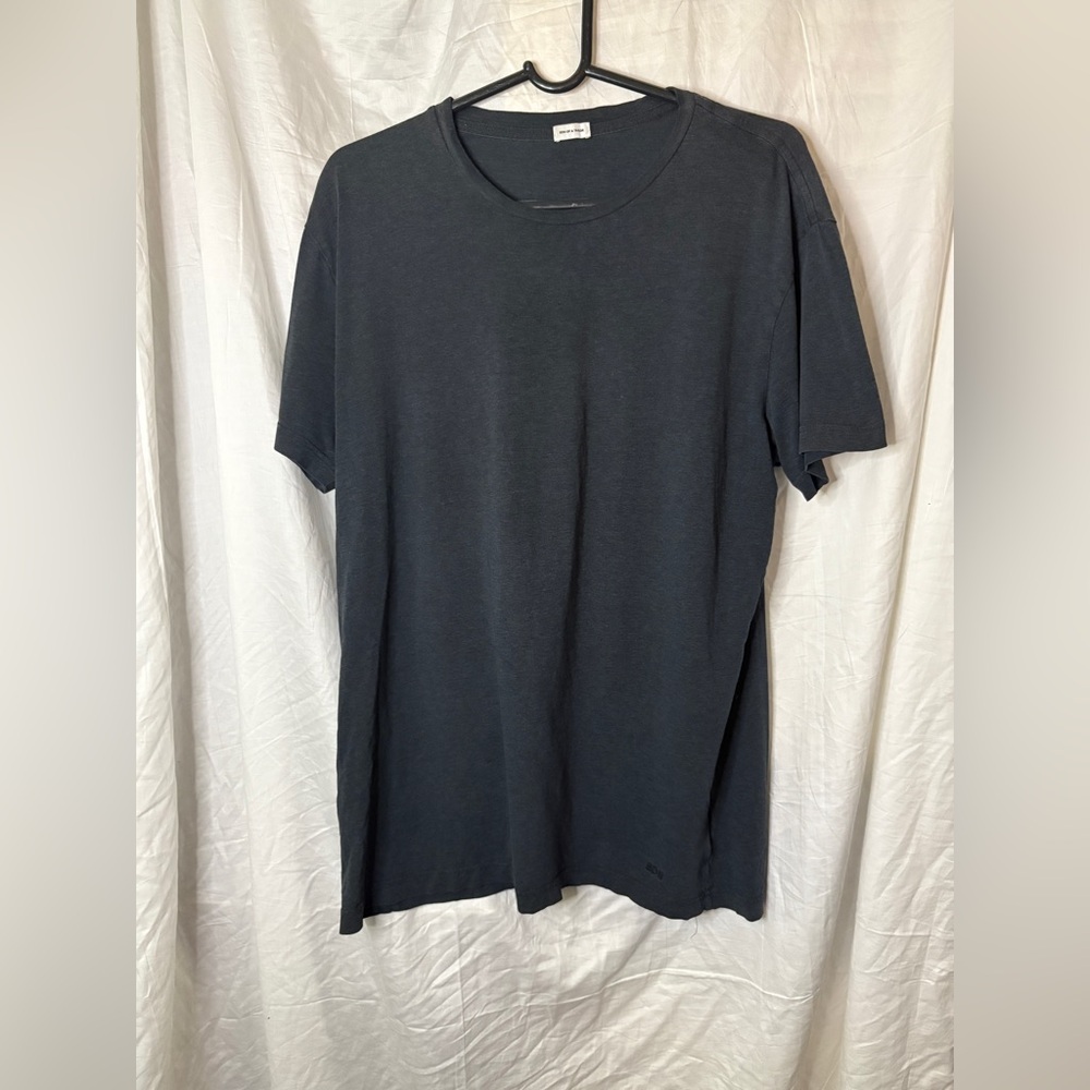 Son Of A Tailor Crew Custom Shirt Men’s Cotton Blend Made In Europe Dark Gray